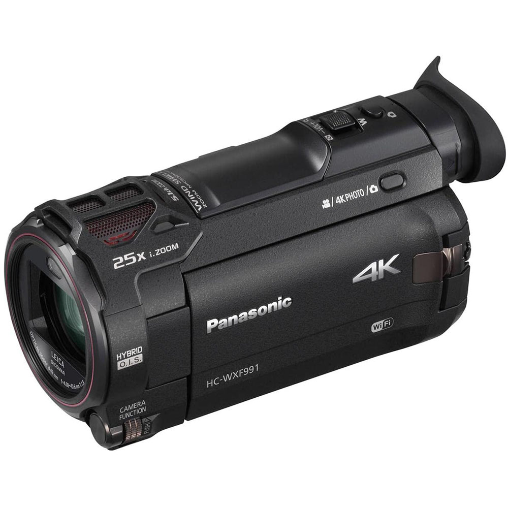 Panasonic 4K Cinema-Like Video Camera Camcorder HC-WXF991K, 20X Leica DICOMAR Lens
