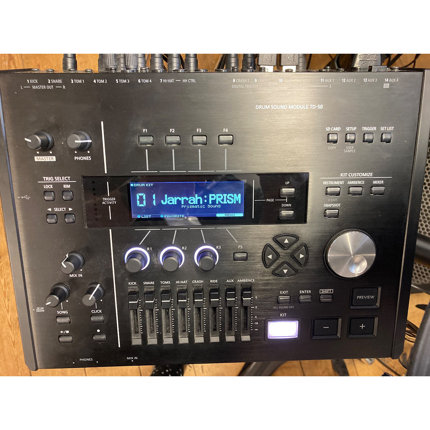 Roland TD-50K V-Drum Kit with Mesh Pads