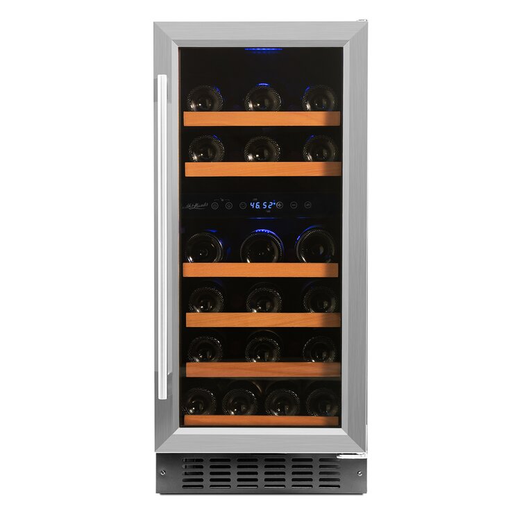 32 Bottle Dual Zone Freestanding/Built-In Wine Refrigerator