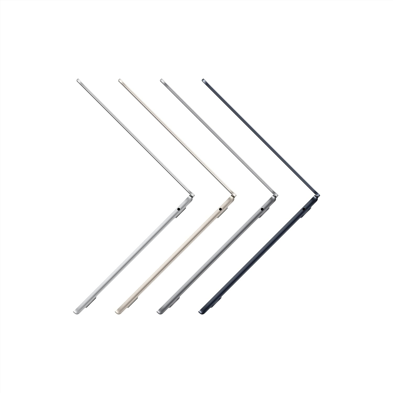 Apple 2022 MacBook Air laptop with M2 chip: 13.6-inch Liquid Retina display, 8GB RAM, backlit keyboard, 1080p FaceTime HD camera. Works with iPhone and iPad; Starlight