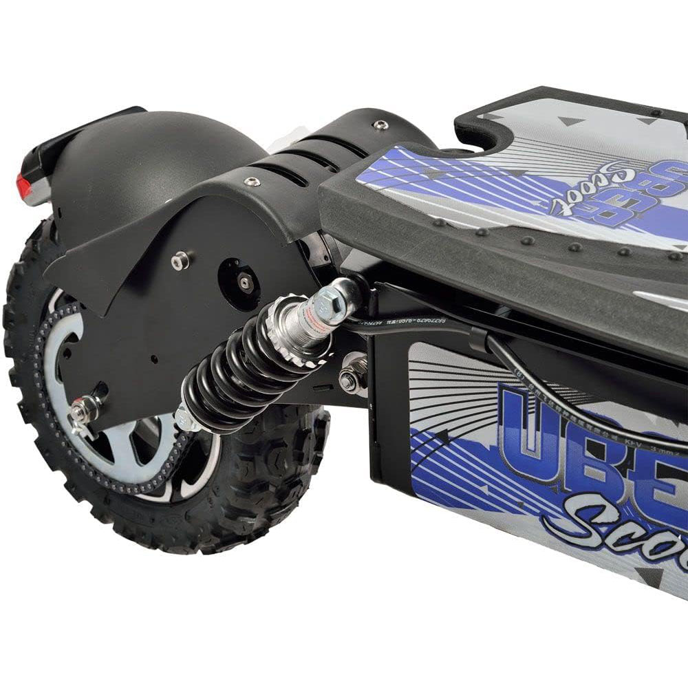 UberScoot 1600w 48v Electric Scooter, Black, Large