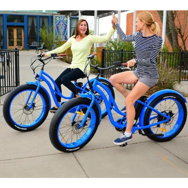 5005-Electric Bicycle 26 Inch Fat Tire 750w Ebike 500w 48v 7 Speeds Aluminum Alloy Fat Bike Beach Electric Bike