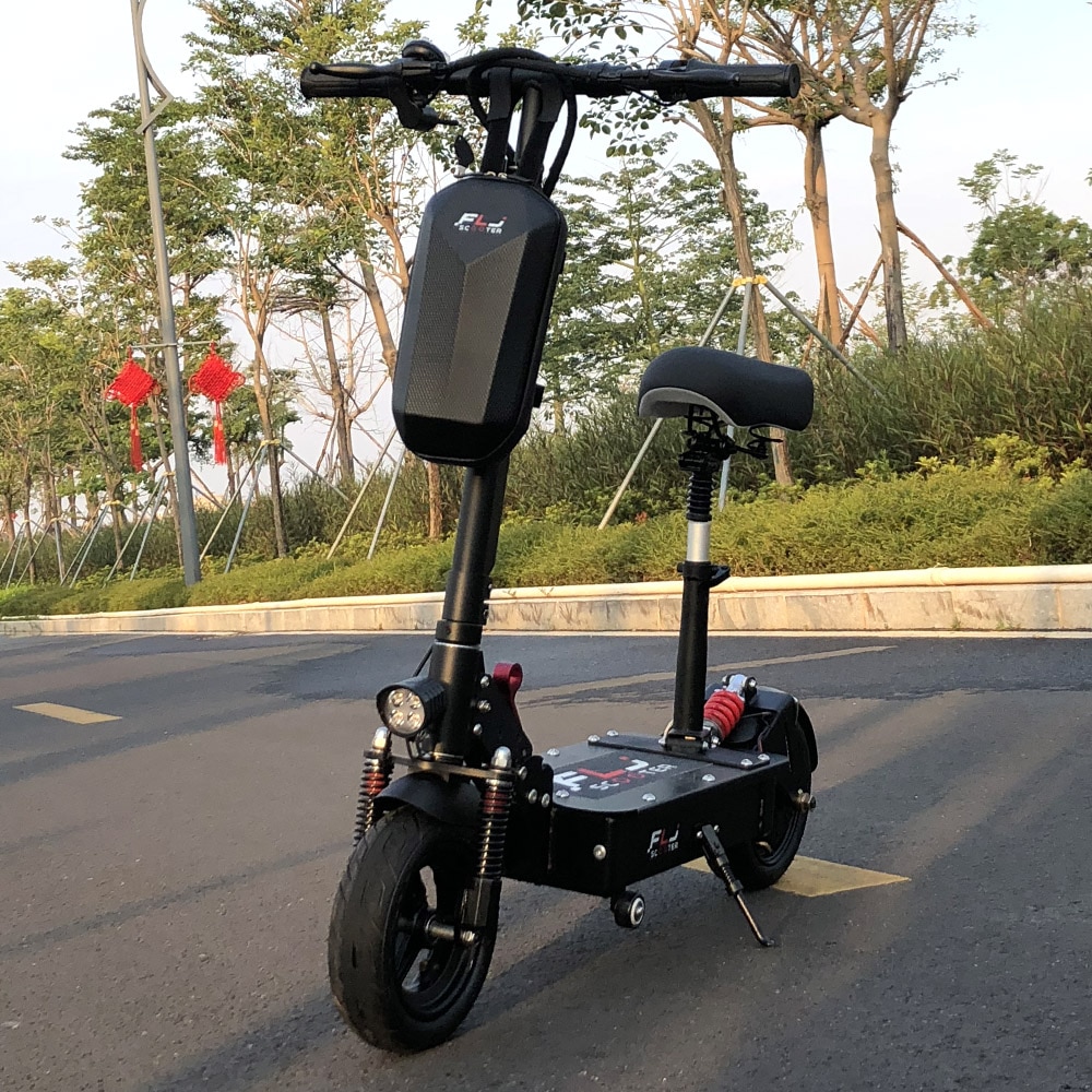 FLJ 1200W Portable Electric Scooter with 80-120kms range 25Ah or 35Ah battery adults Childen studen Mini Lady Scooter