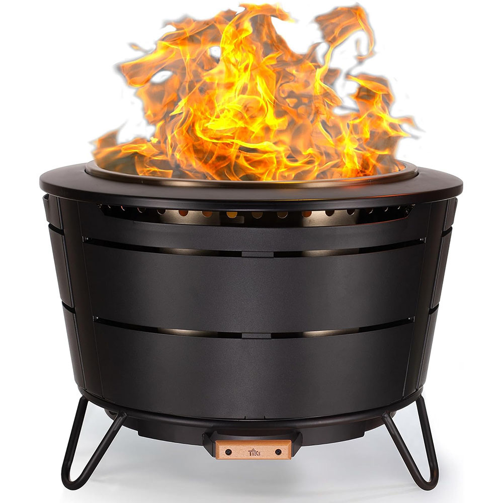 TIKI Brand Smoke Free Patio Fire Pit