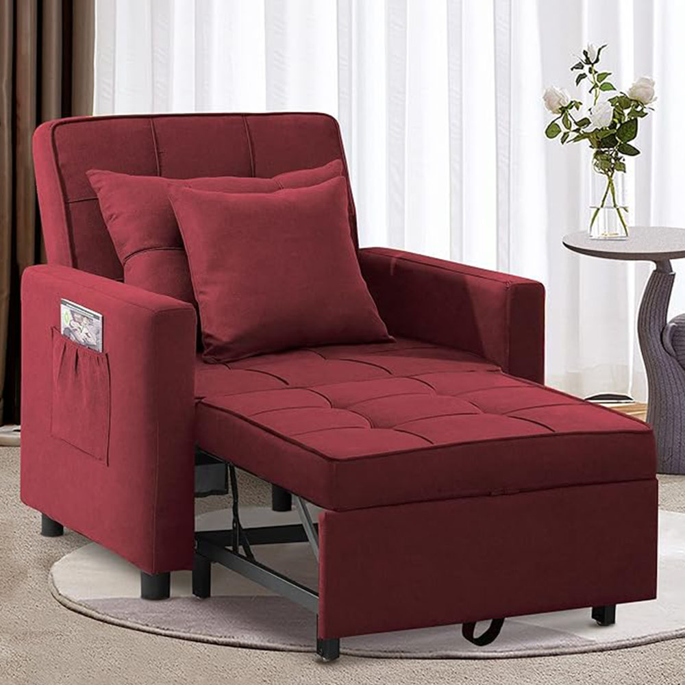 XSPRACER  Convertible Sleeper Chair Bed 3 in 1