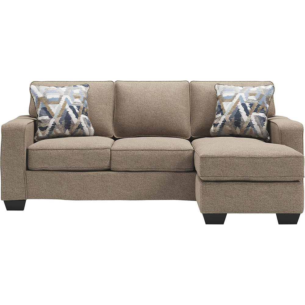 Signature Design by Ashley Greaves Modern Sectional Sofa Couch with Convertible Chaise Lounge