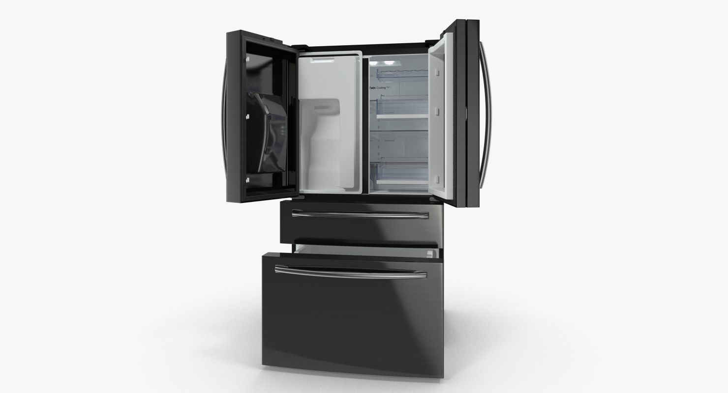 Samsung 4 Door Refrigerator with FlexZone Drawer Steel